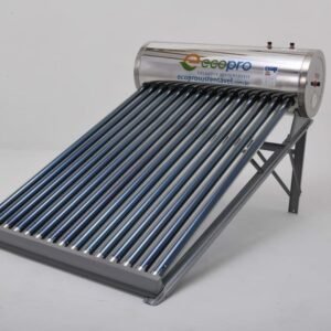 Aquecedor solar a vácuo Acoplado - Inox 304 - 15 tubos - 180 litros